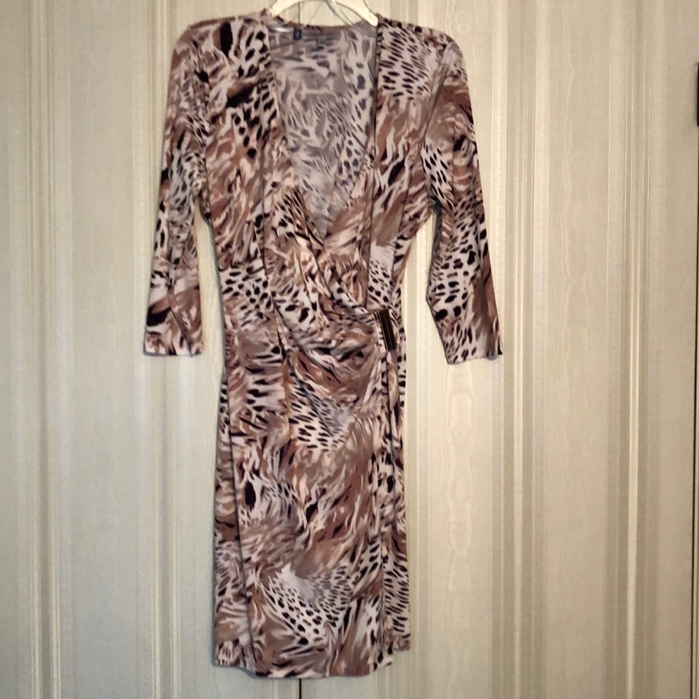 Jennifer Lopez animal print dress.